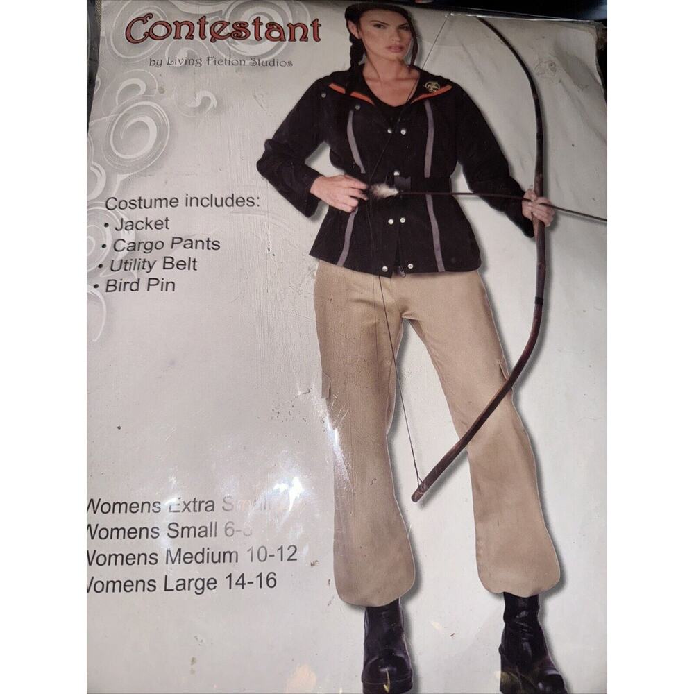 Contestant COSTUME Adult Women Large 14-16 Halloween Party New In Package